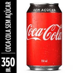 Coca zero Lata