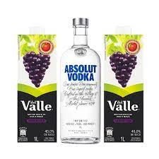 Combo Absolut Com Suco